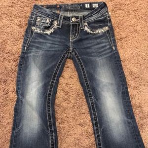 Little girls Miss Me jeans